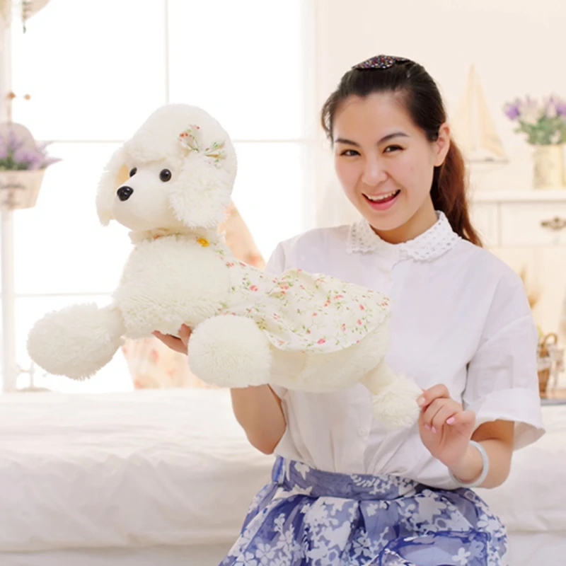 1 шт. плюшевая кукла в виде пуделя 30/40/50 см|Мягкие игрушки животные| |