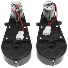 Car-Gearbox Electric Motor-12vdc-Motor with Ride Universal on Top-2pcs550 Baby Kids Children