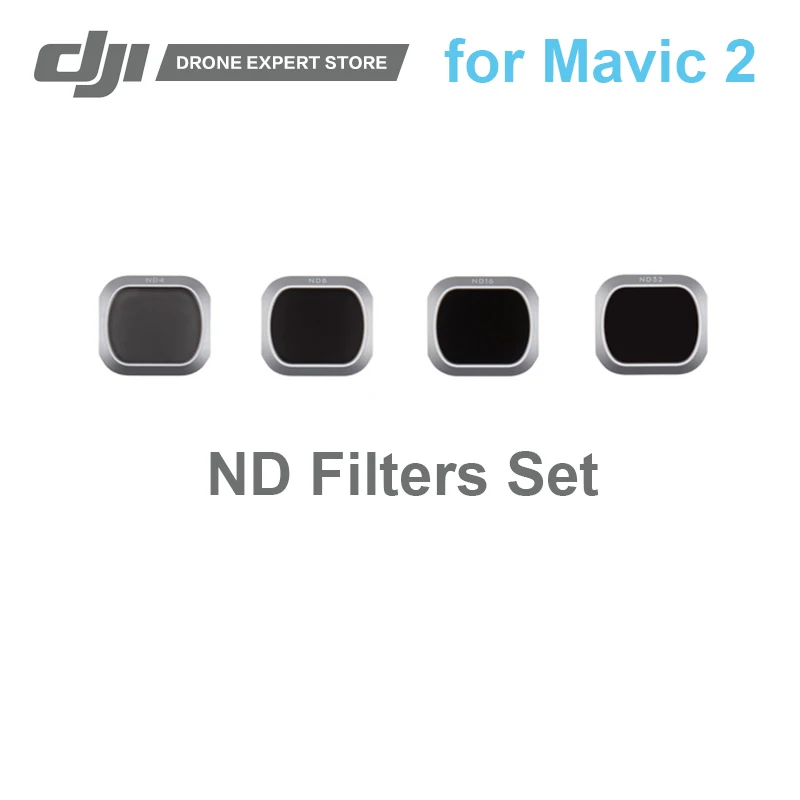 

DJI Original Mavic 2 Pro ND Filters Set includes ND4, ND8, ND16, and ND32 Filters High-quality Light Reducing Materials Filter