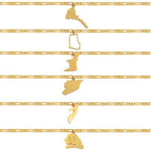 Браслеты Anniyo с изображением флага для мужчин и женщин, браслет с изображением флага для мужчин и женщин, Trinidad и Tobago/erradea/Ghana/syri/Somalia/Senegal#105321