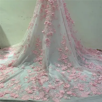 

Cassiel African Net Lace Fabric High Quality Milk Silk French Lace Fabric Nigerian Tulle Lace Fabric For Wedding Dress