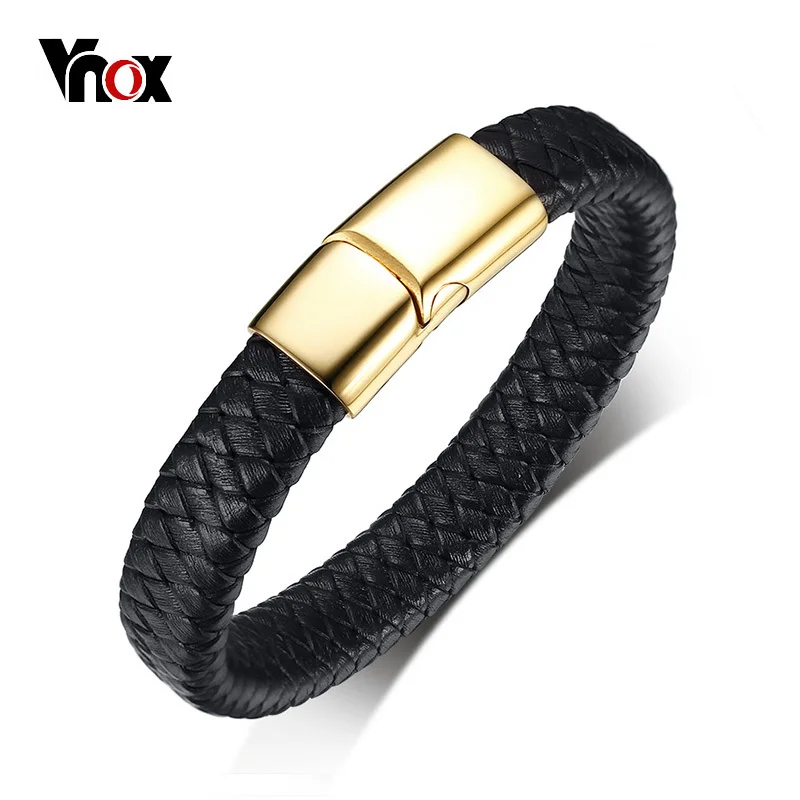 Мужской плетеный браслет из натуральной кожи 12 мм|bracelets for|leather braceletleather bracelets for men |