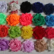 DHL/EMS 150y 1," Миниатюрные потрепанные шифоновые цветы для детей аксессуары для волос, цветы для обруча, заколки для волос Цветы