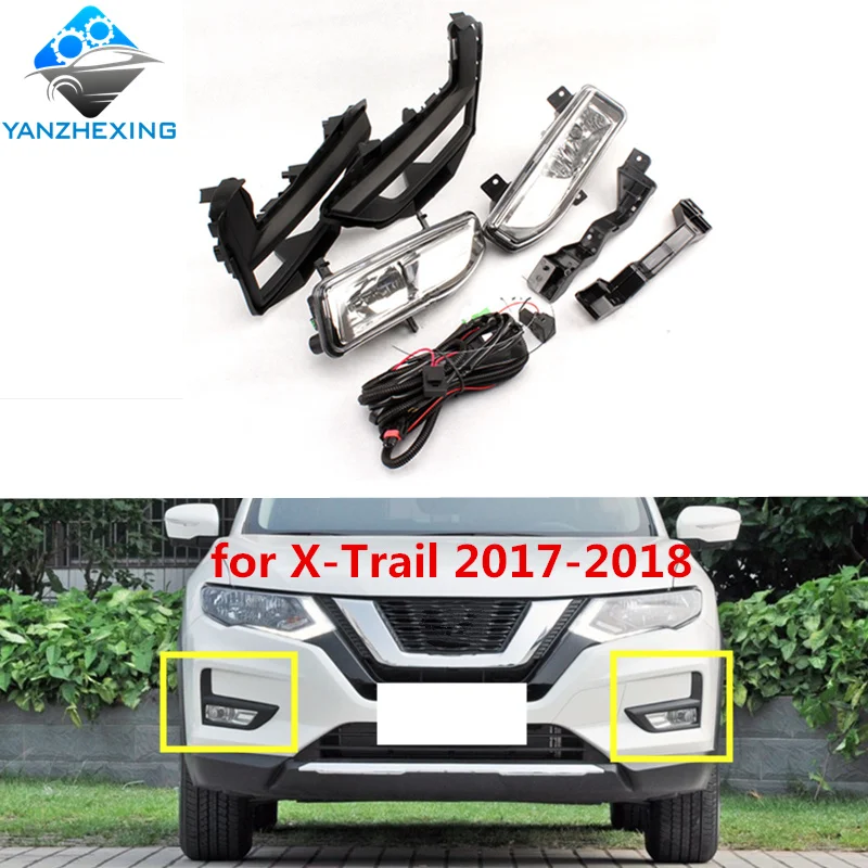 Lighting & Lamps For 2019 Nissan Rogue Fog Light Lamp w/Bulb+Switch