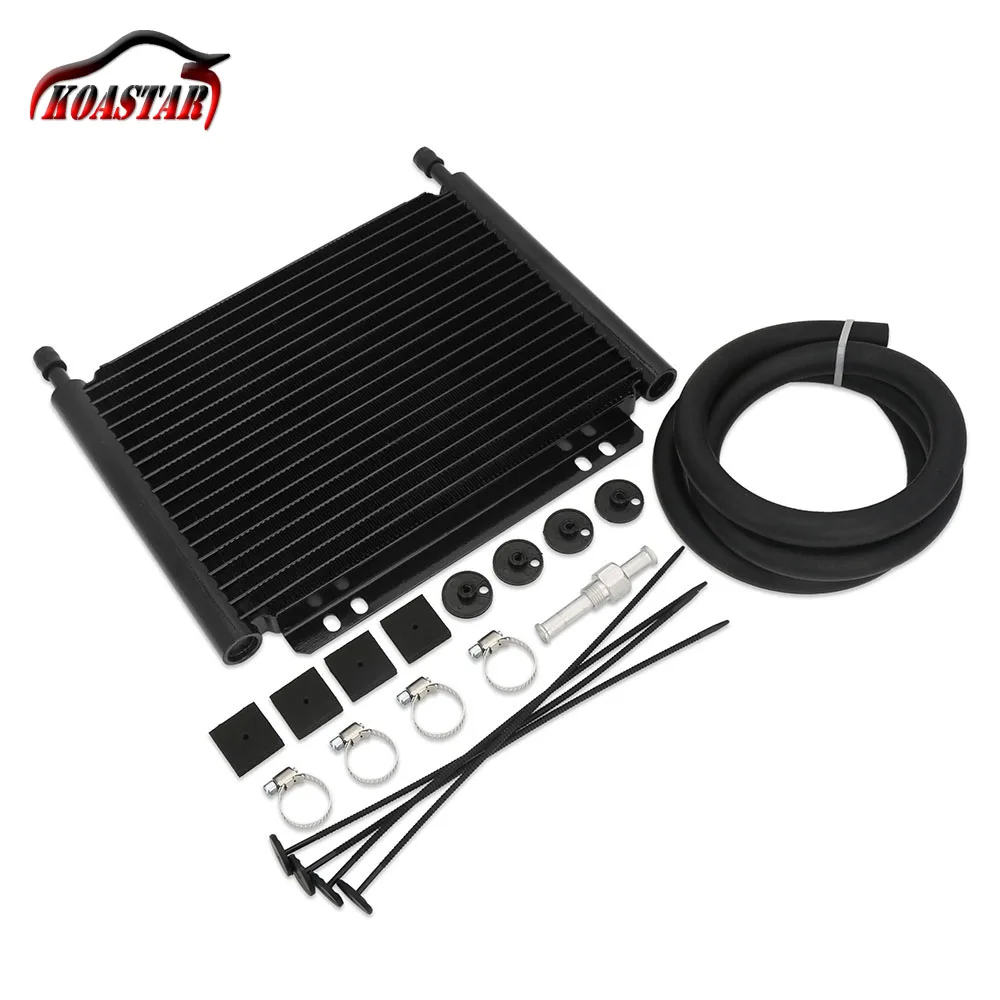 

8000 Type Plate&Fin Transmission Oil Cooler Aluminum Transmission Oil Cooler 19 Row Automatic Stacked Plate Oil Cooler Radiator