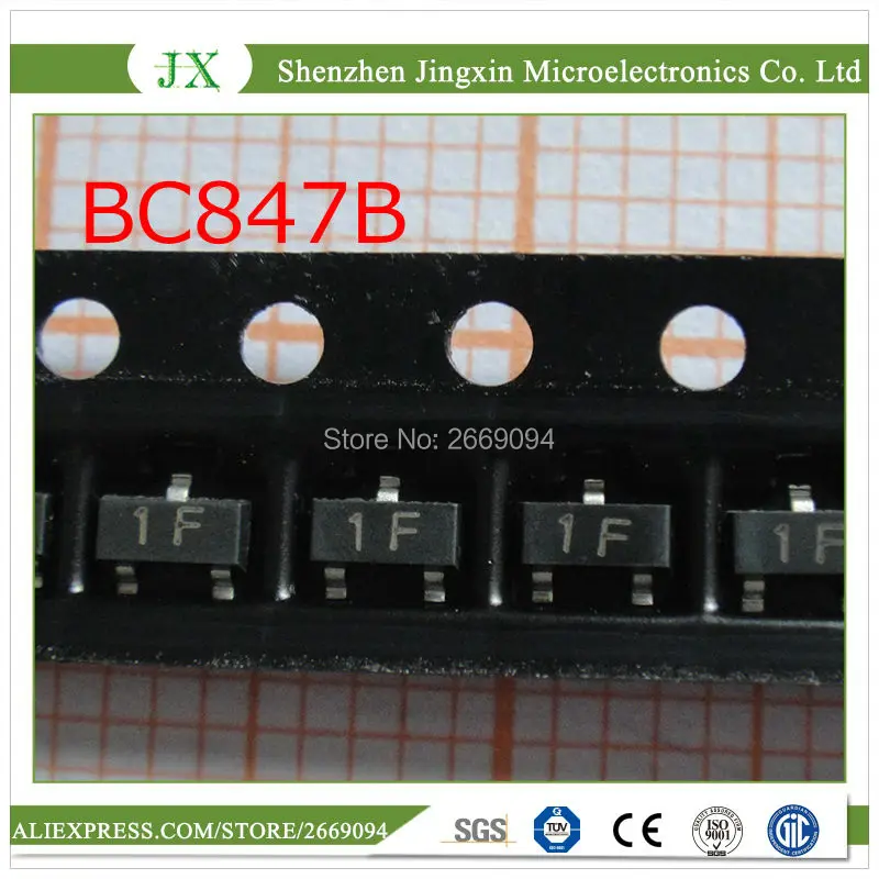 

Новый транзистор BC847B SOT23 BC847 SOT SMD SOT-23 1F, 3000 шт.