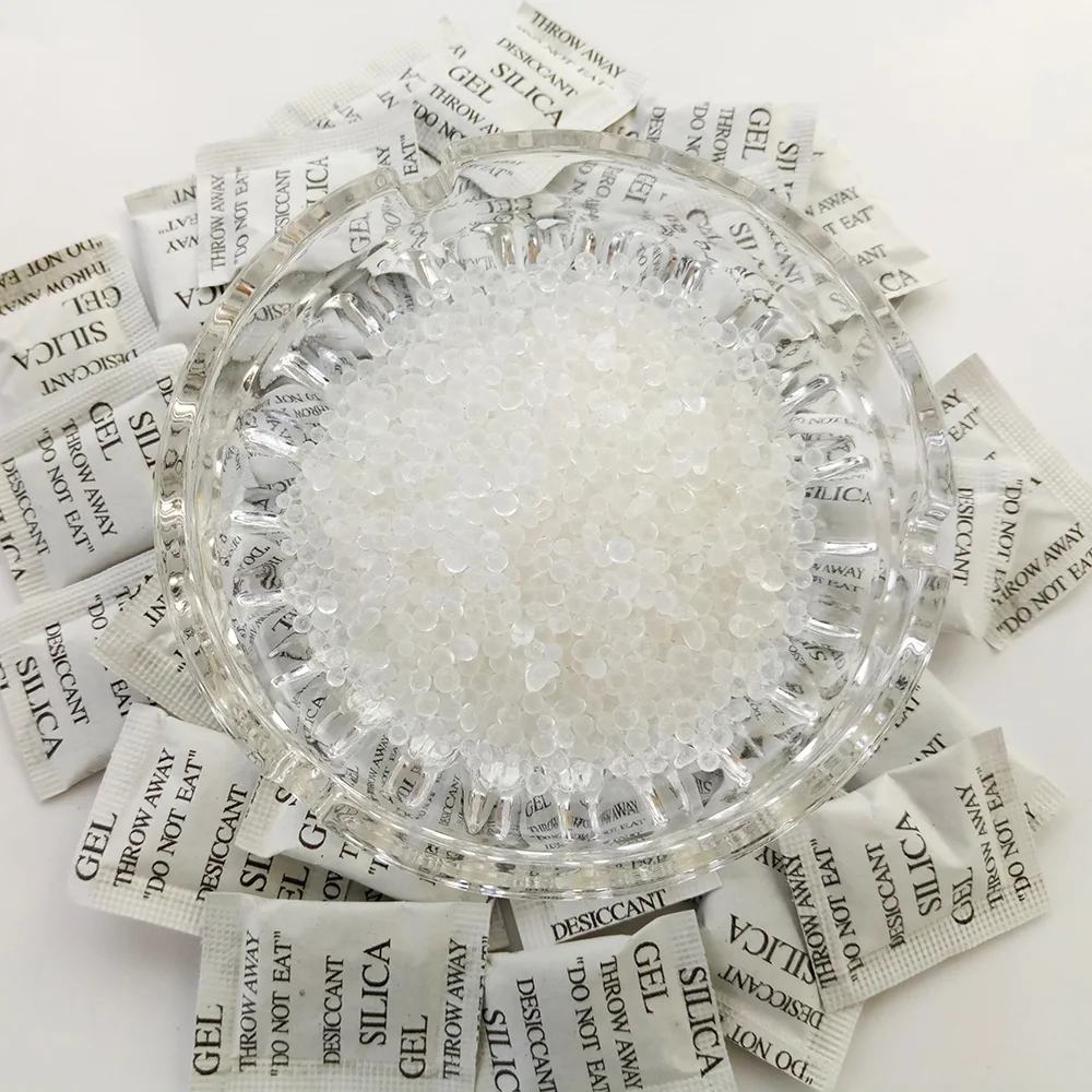 50pcs/lot 100g Silica Gel Non Toxic Desiccant Moisture Damp Absorber