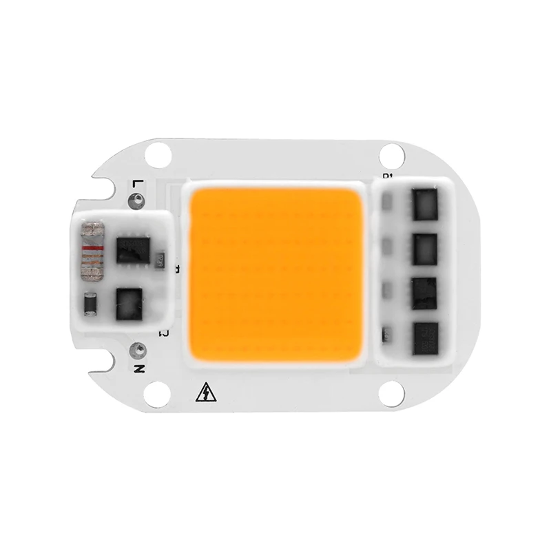 10 шт. Светодиодный лампа чип COB 5 Вт 20 30 50 220240 V Вход Smart IC драйвера пригодный для DIY
