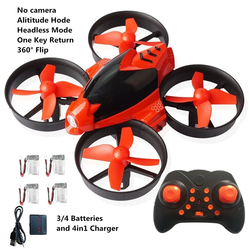

Mini Drone with 0.3MP WiFi Camera RC Helicopter 6-Axis Gyro 2.4GHz Headless Mode High Hold Mode Quadrocopter VS H36 E010 Toys
