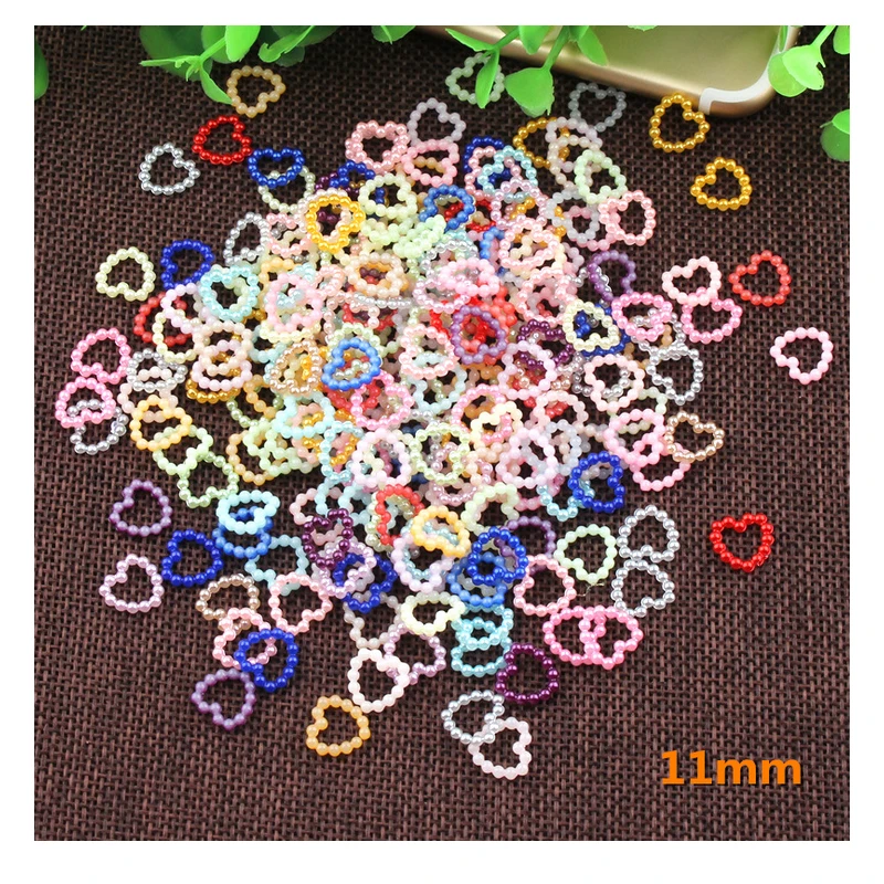 CCINEE ABS полый Love Pearl Diy Кристальный эпоксидный материал корпуса мобильного