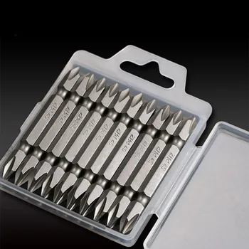 Magnetic Bit Set 60mm Electronic Screwdriver Bits Double Head for Drywall Screws