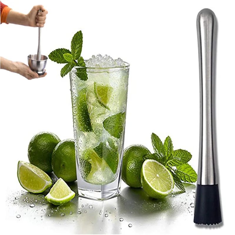 Шейкер для коктейлей из нержавеющей стали andes Mojito Muddler bar коллекция masher stir