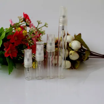 

Free Shipping 50Pcs 10ml Crystal Cut Glass Perfume Spray Bottles Atomizer Refillable Empty