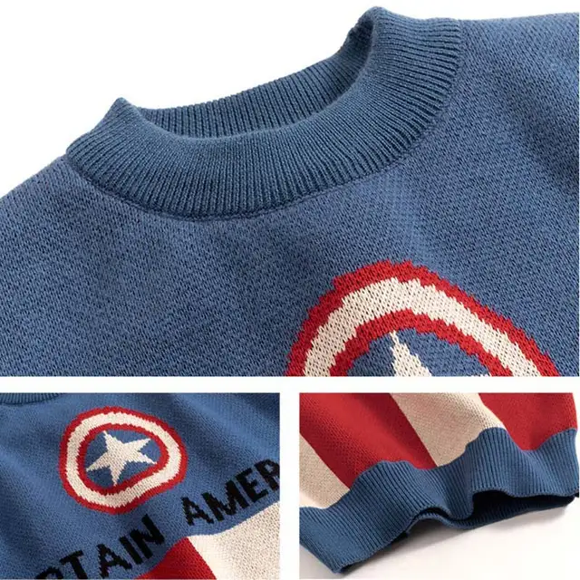 Kids Boys Cartoon Sweaters Casual Children Knit Autumn Warm Pullover Sweater For Boy Toddler Long Sleeve Wear Appliques Clothes 5