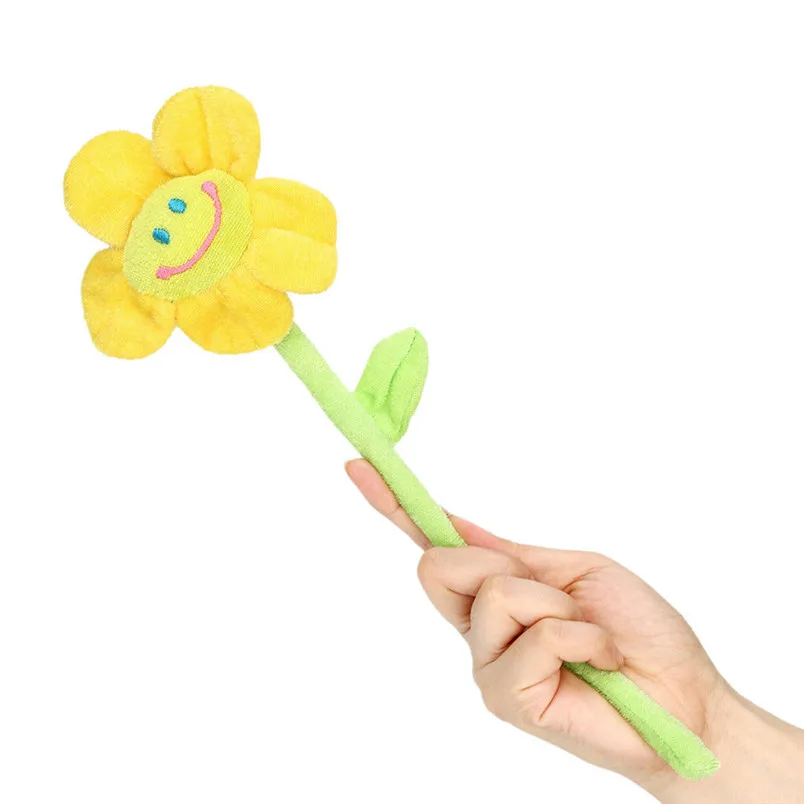 toys gifts  for kids unisex flower with smiley happy faces colorful bendable stems kawaii educational zabawki dla dzieci 35de21 (14)