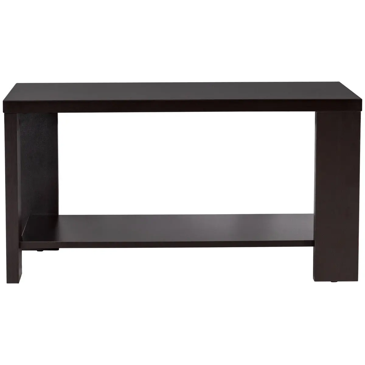 Giantex Coffee Table Rectangular Cocktail Table Wood Modern Living Room Furniture with Storage Shelf HW56758CF