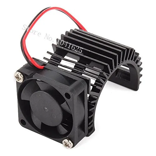 Aluminum Heatsink Fan Cooling For 550 540 Motors RC Model EP Car Electric Power HSP Himoto