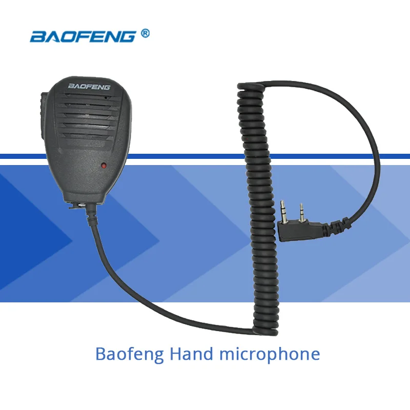 Baofeng ручной микрофон Динамик микрофон для портативная рация UV-5R Портативный CB радио для UV5R UV-B5 BF-888S UV-82