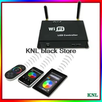 

Wifi RGB Controller Wifi100, Mobile phone Android / ISO APP control Full Color Magic Color Controller for Led Strip Lighting 3CH