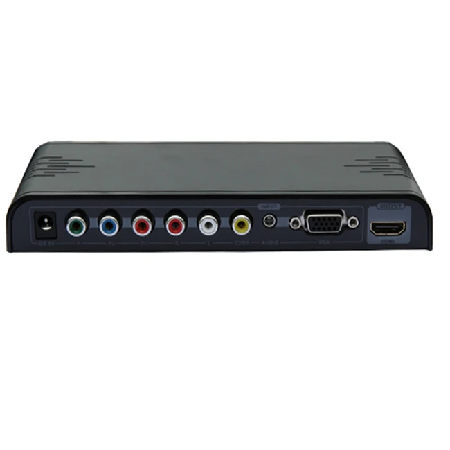 Hdmaters VGA компонент Ypbpr композитный AV к HDMI конвертер Scaler смешанные входы Switcher для портативных ПК DVD STB