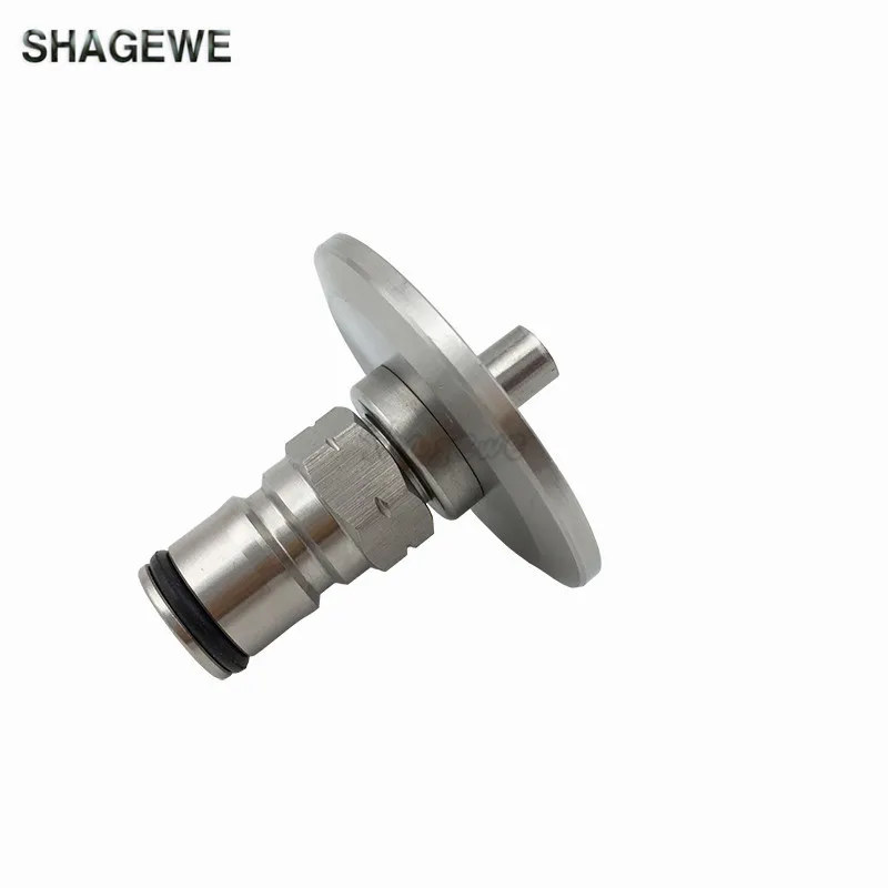 

Homebrew Ball Lock Post with 1.5"Tri Clamp, SS304 Sanitary Brewer Fitting, 50.5mm OD ferrule for fermenter pressure transfer