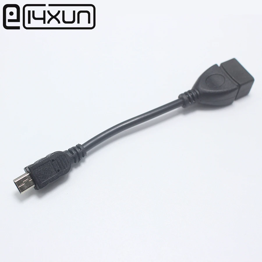 EClyxun 10 шт. USB 2 0 гнездо для мини Разъем конвертер OTG Кабель-адаптер смартфона