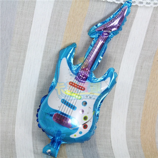 Lovely Inflatable Blow Up Guitars 10Pcs » Music Note Gifts