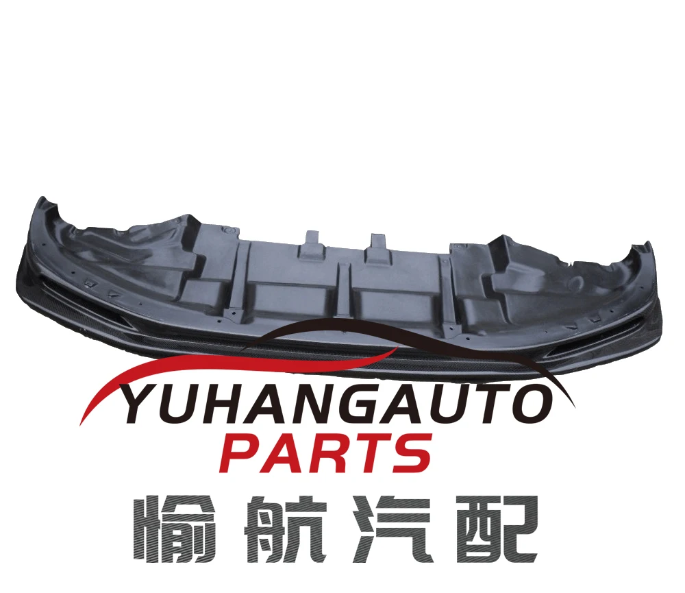 

2008-2010 Skyline R35 GTR TS Style Front Lip with Undertray Diffuser Carbon Fiber