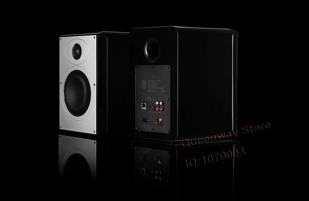 H5MKII Wireless 2.0 Multimedia Bookshelf Speakers High-fidelity Bluetooth WiFi Monitor Speakers 2-way 4th-order vented speaker