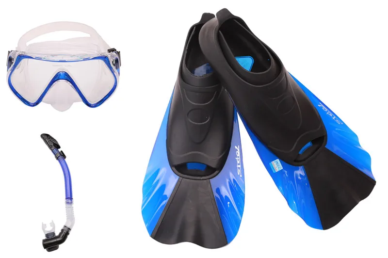Профессиональный подводного плавания закаленное Стекло очки-маска для ныряния Стекло es дайвинг плавники ласты для плавания установить