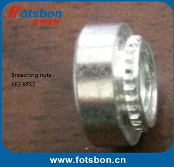 

KF2-M4 Broaching Nut , steel, ET, IN STOCK,