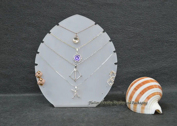 

19.5cm High Acrylic Tree Leaf Jewelry Display Necklace Stand Necklace Holder Earring Display Jewelry Holder Jewellery Stand
