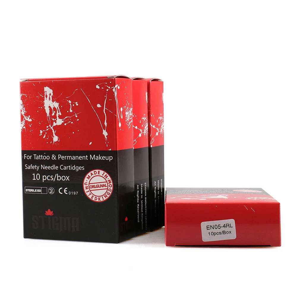 

Solong Tattoo 50 Pcs Disposables Hawk Needles Cartridges Professional For Tattoo Machine Guns Shader Liner RL RS RM EN05-50