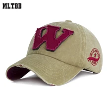 MLTBB бейсбольная кепка с вышитыми буквами W, женские хлопчатобумажные бейсболки, мужские облегающие кепки, унисекс, брендовые летние кепки