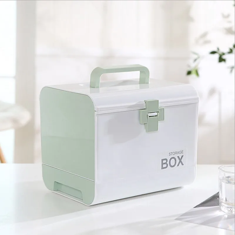 

Household Large First-aid Kit Multi-family Home Healthcare Kit Pharmaceutical Medicine Box Medical Portable Suitcase Medical Kit