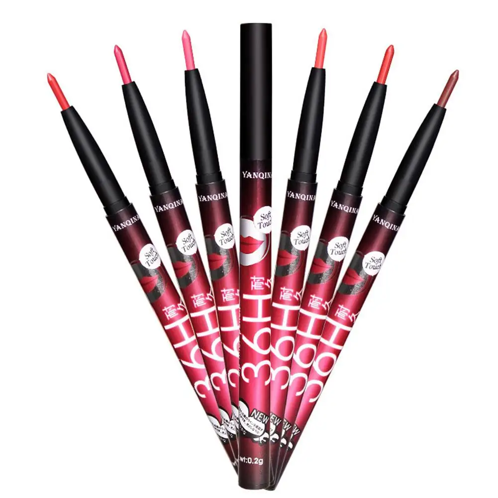 

Women Long-lasting Auto Rotation Lipliner Lip Liner Pencil Makeup Cosmetic Tool