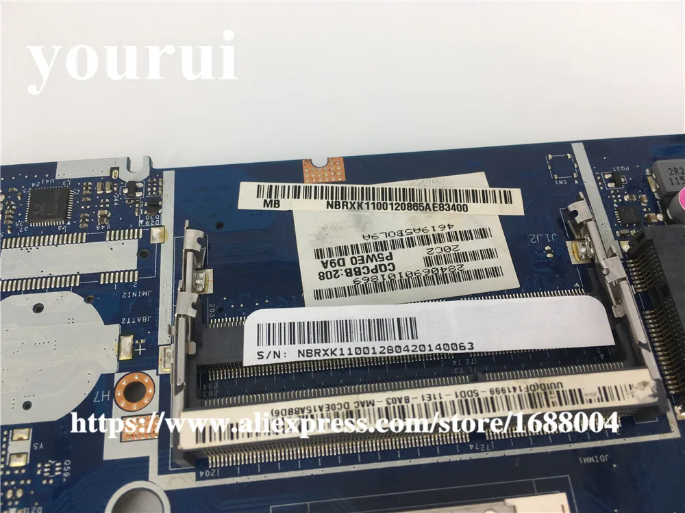 Для acer Aspire 5750 5750g 5755g 5755 5350 NBRXK11001 NB. RXK11.001 LA-6901P материнская плата для ноутбука, протестированная материнская плата