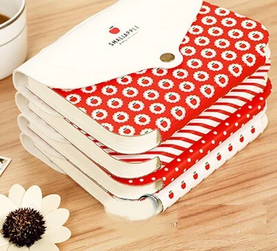 

1PCS/LOT 150*120mm Vintage Small Apple Series Hasp style Mini Kraft paper DIY diary book Nice gift