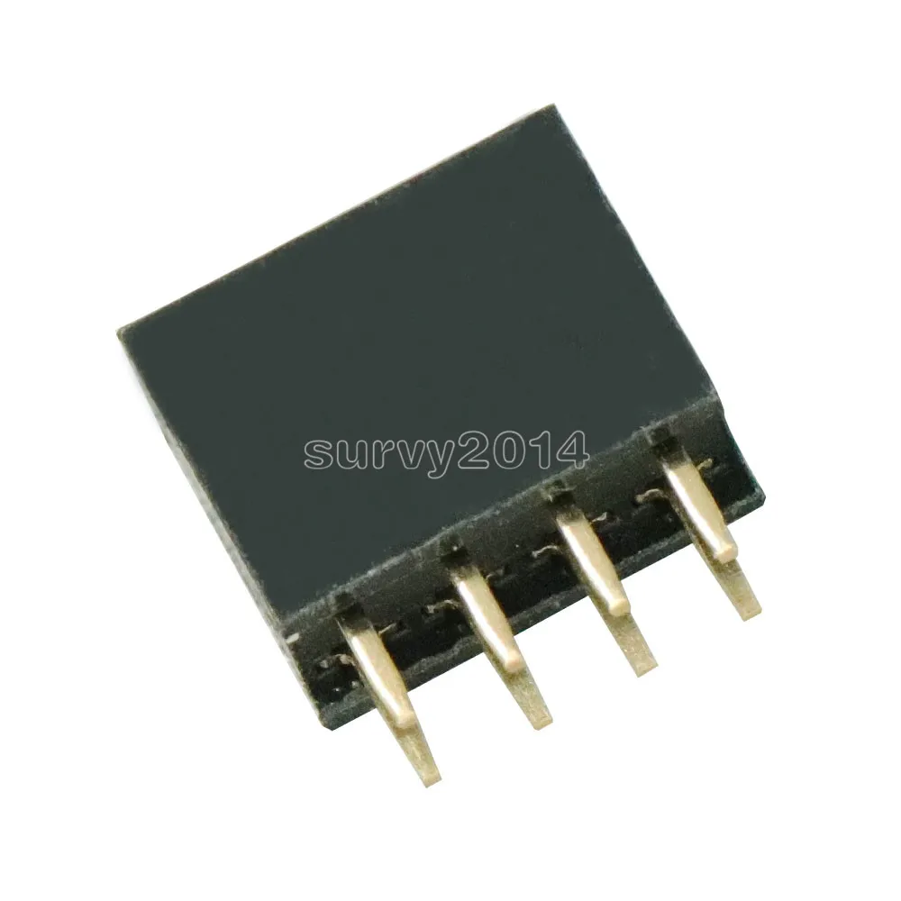 10 шт. 2X4 Pin 8P 2 54 мм двухрядный женский прямой штырьковый разъем|Запасные части| |