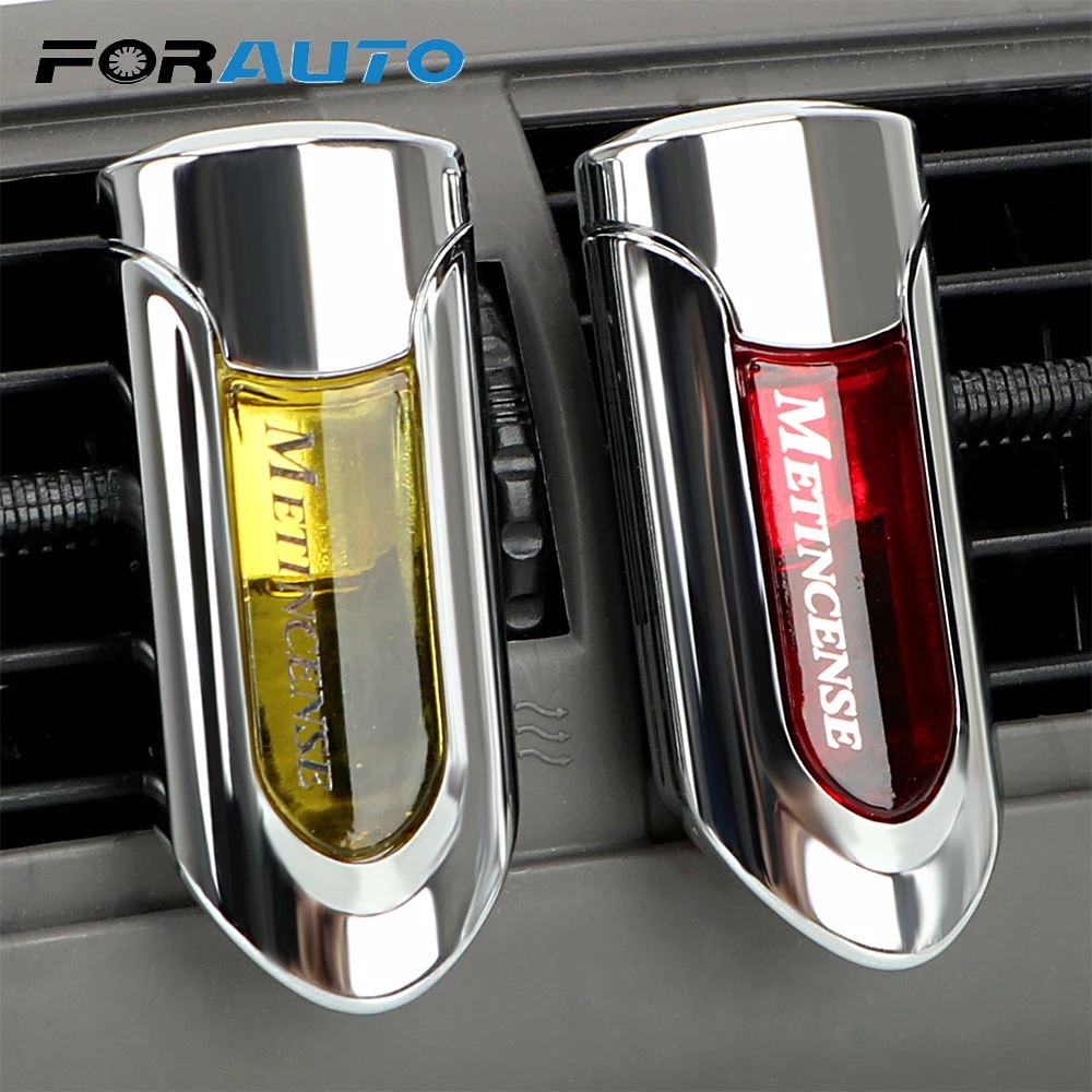 

FORAUTO Smell Diffuser Car Ornament Aromatherapy Oil Car Outlet Perfume Air Freshener Air Conditioner Outlet Clip