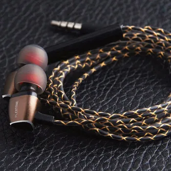 

Plextone X36M Super Clear Metal Earphones Stereo Noise Cancelling Headset With Microphone In-Ear Line control Earbuds