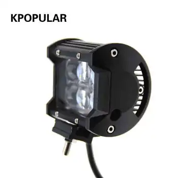 

18w working light LEDs for cars auto light fog lamp the searchlight car additional lamp light emitting diode lamp of automobile