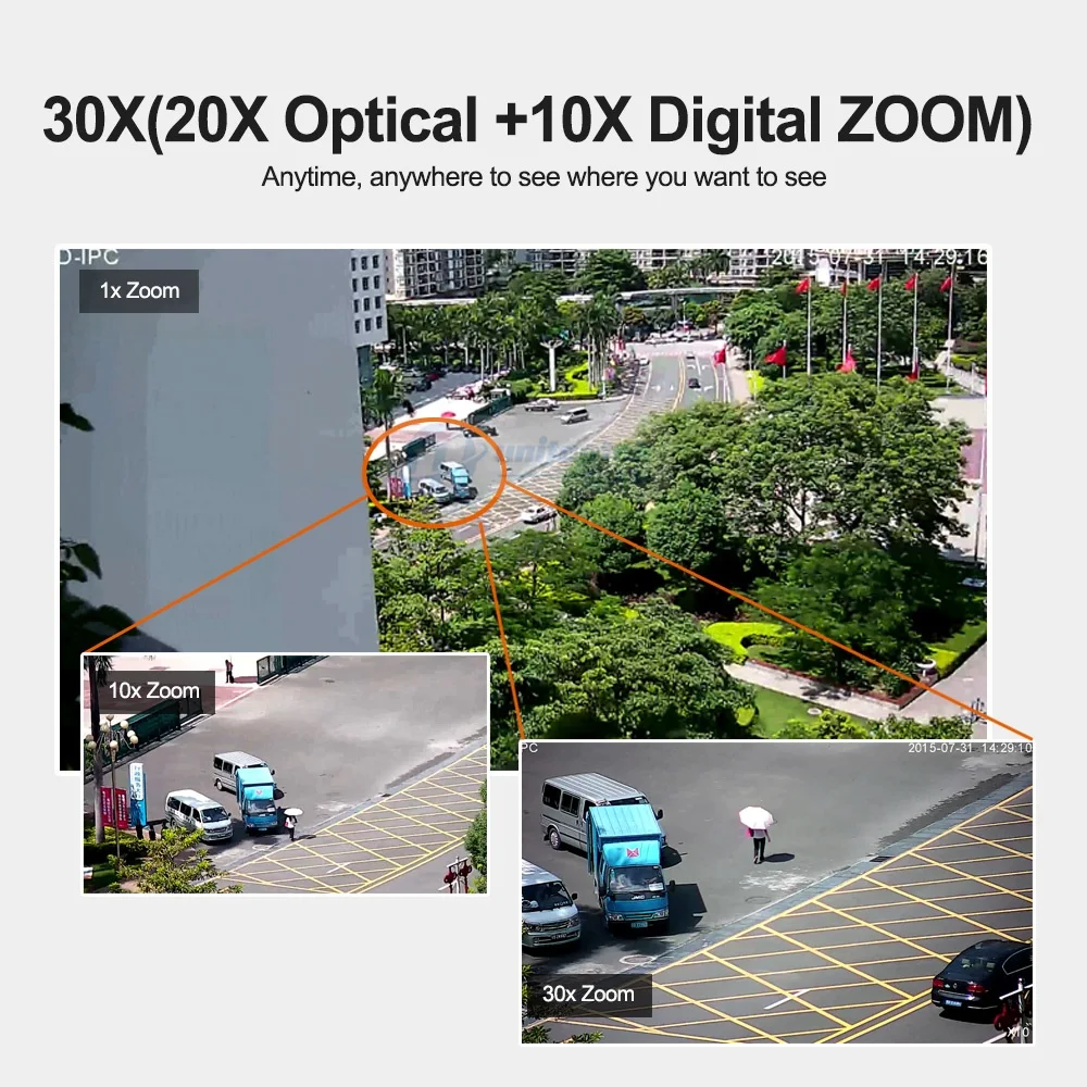 Купольная PTZ купольная ip камера HD 1080P 5 МП Onvif водонепроницаемая безопасности с 30