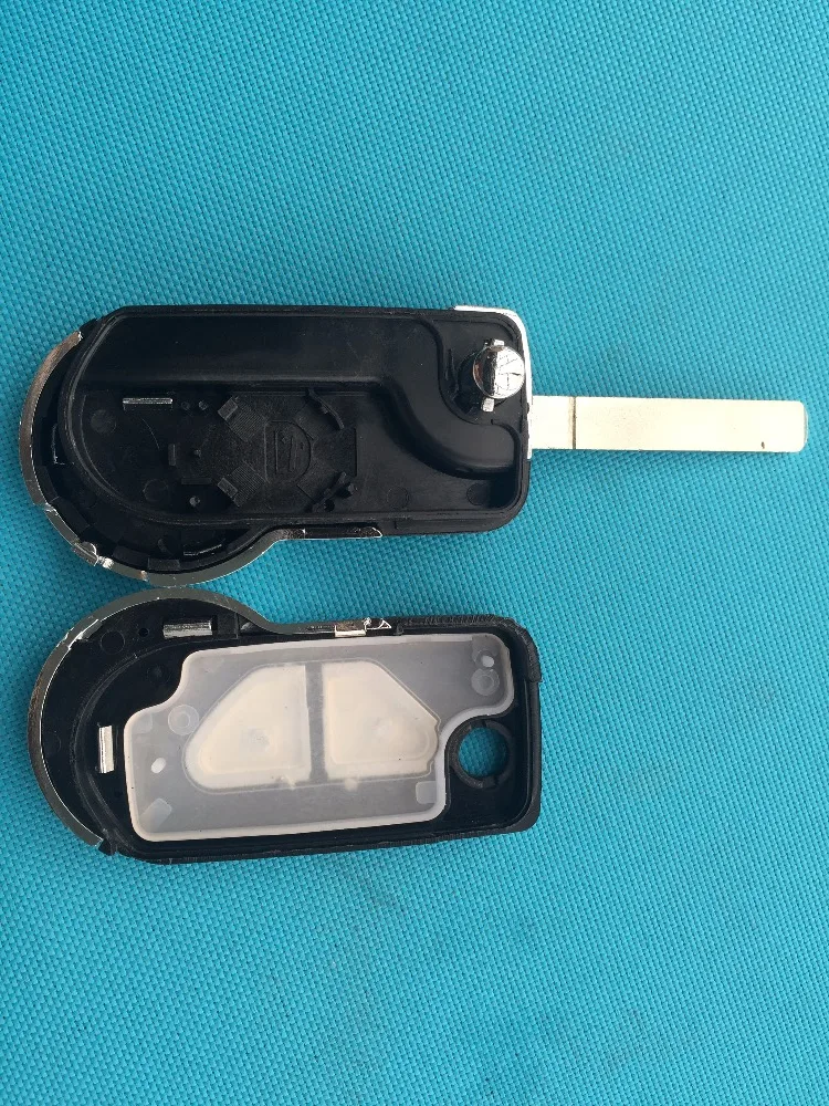 ZABEUDEIR для Citroen DS3 2 кнопки флип дистанционного ключа брелок чехол Оболочка Крышка UNCUT VA2 лезвие пустой ремонт