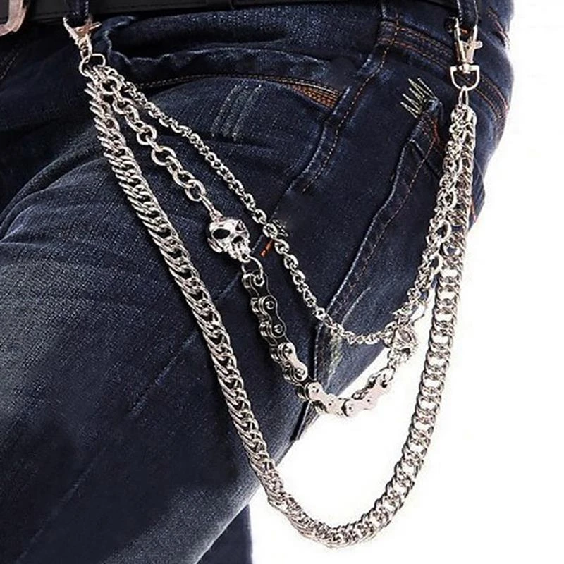 silver jeans chain