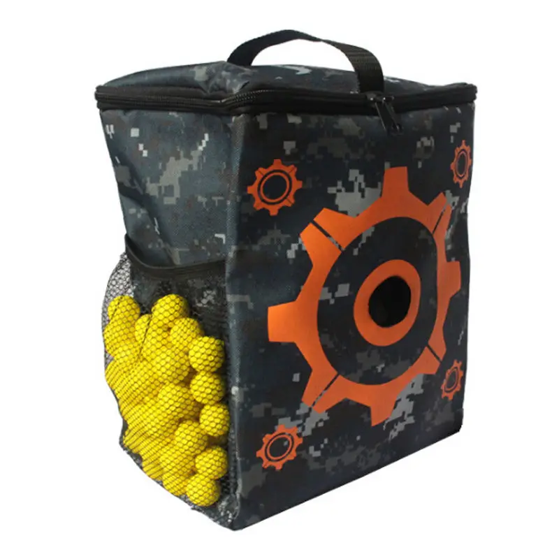 Страйкбольная сумка с мишенью для хранения, сумка для переноски оборудования для Nerf N-strike Elite/Mega/Rival Darts Storage Compact Bag Jeux Exterieur