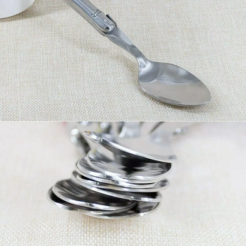 6'' 15cm Stainless steel Laguiole Style Teaspoon Hollow Handle Mini Coffee spoon Small Dessert Tea Spoons Silver Dinnerware set