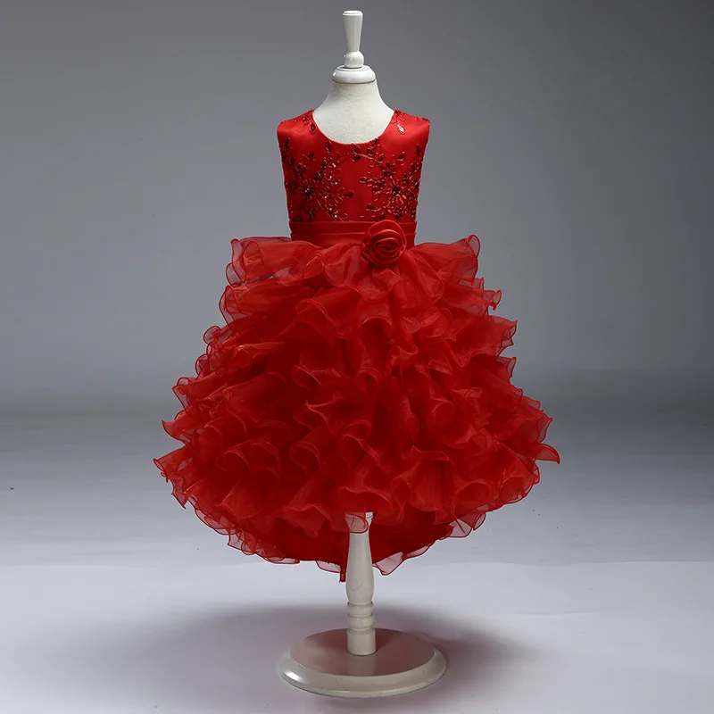 

Real made photo first communion dresses for girls little tutu gown for birthday party high quality cheap flower girl dresses