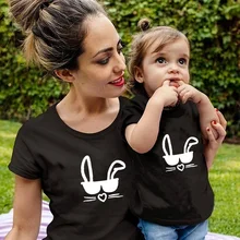 Новинка года; одинаковые комплекты для семьи для мамы и ребенка ясельного возраста; одежда для маленьких девочек и мальчиков; футболка; топы; милые повседневные летние футболки; блузка