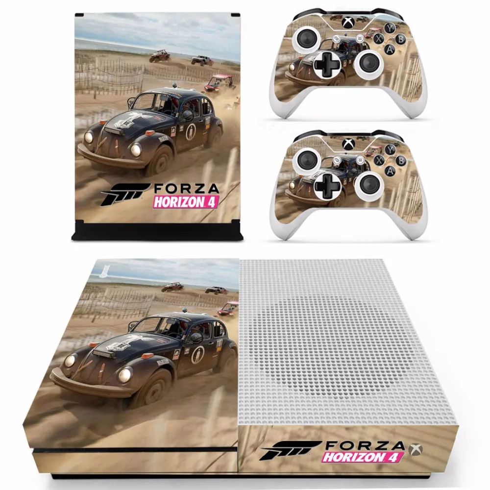 

Game Forza 4 Horizon Skin Sticker Decal For Xbox One Slim Console and 2 Controllers For Xbox One S Skins Stickers Vinyl